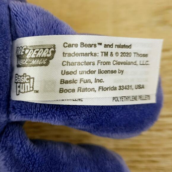 Harmony Bear Care Bears Plush 10" Unlock the Magic Purple Flower Stuffed Animal - Picture 5 of 5